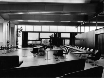 Großer Sitzungssaal_1964, Foto: Stadtarchiv